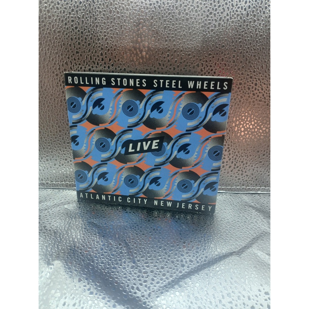 Rolling Stones Steel Wheels Live Atlantic City New Jersey 2 CD 1 Blu-ray Set